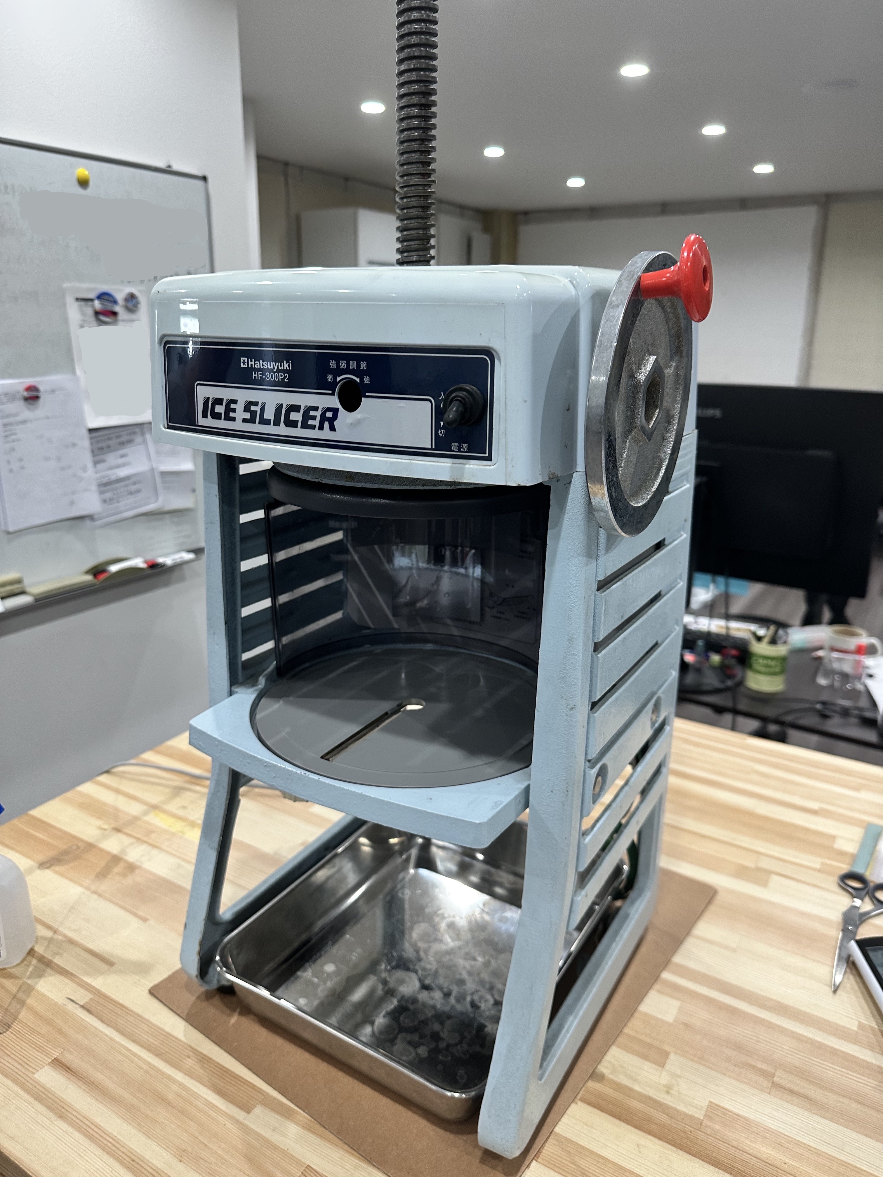 看板屋のかき氷機